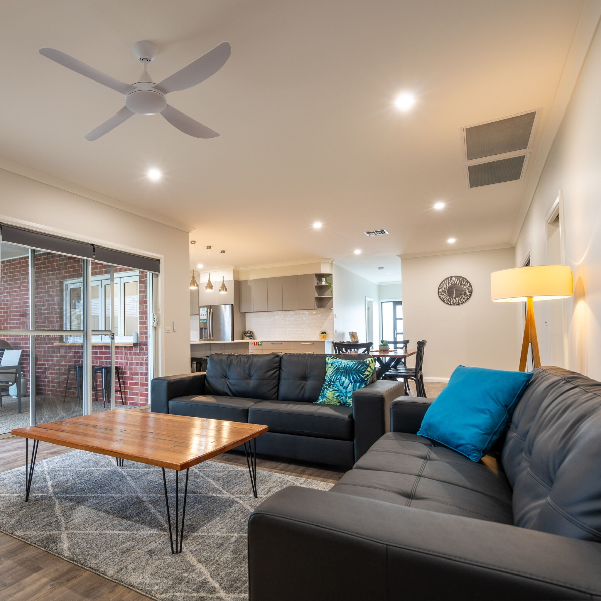 Smart TV, video games, foosball, table tennis