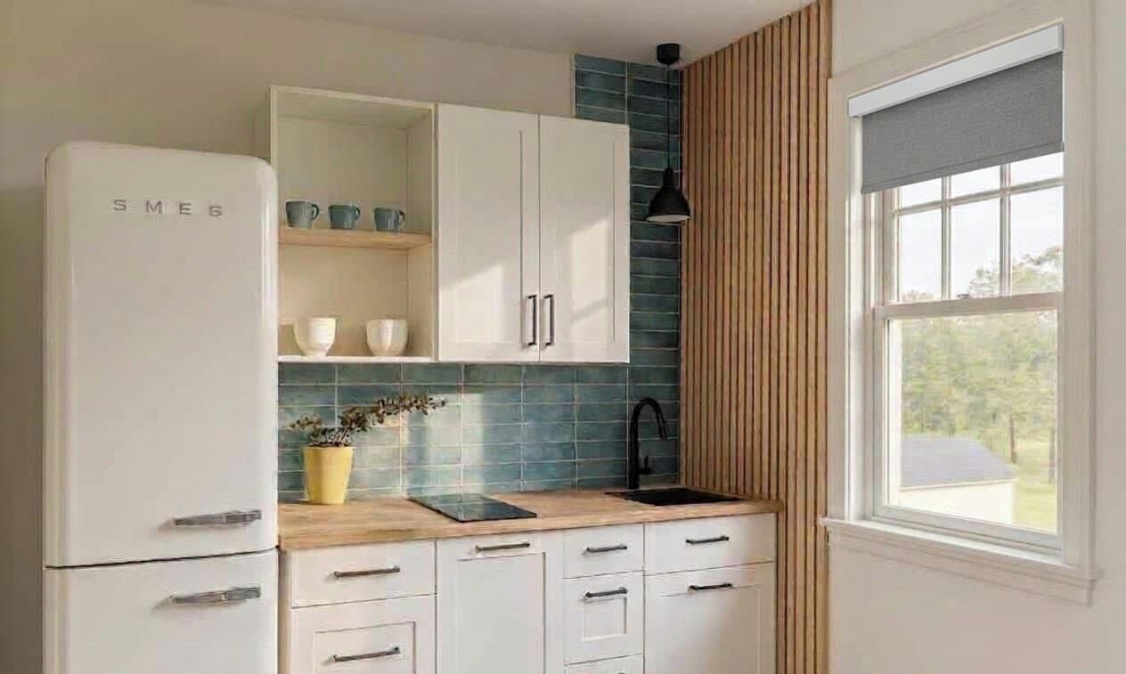 Microwave, oven, coffee/tea maker, toaster