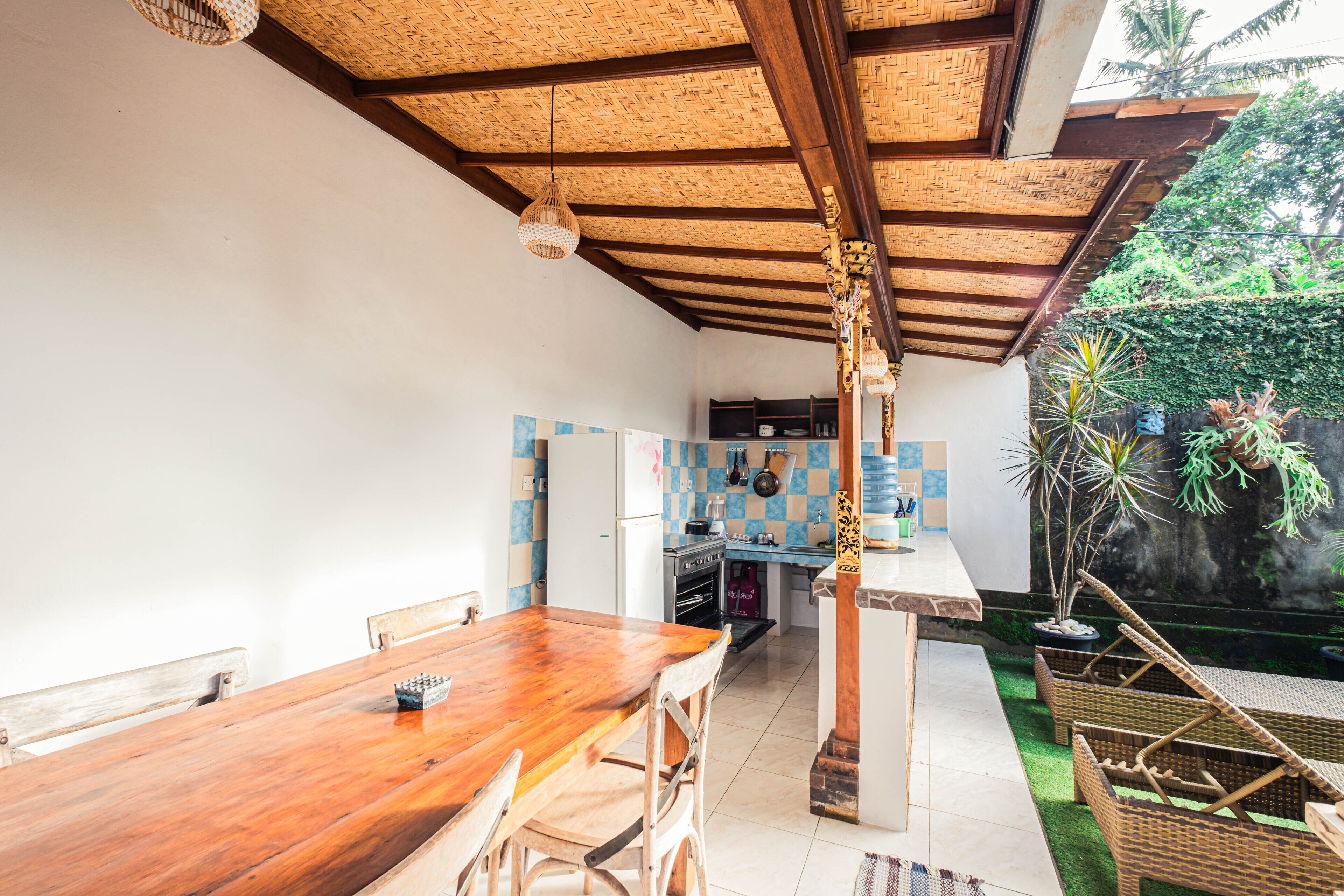 Villa, 2 Bedrooms, Private Pool | Private kitchen | Fridge, stovetop, electric kettle, toaster