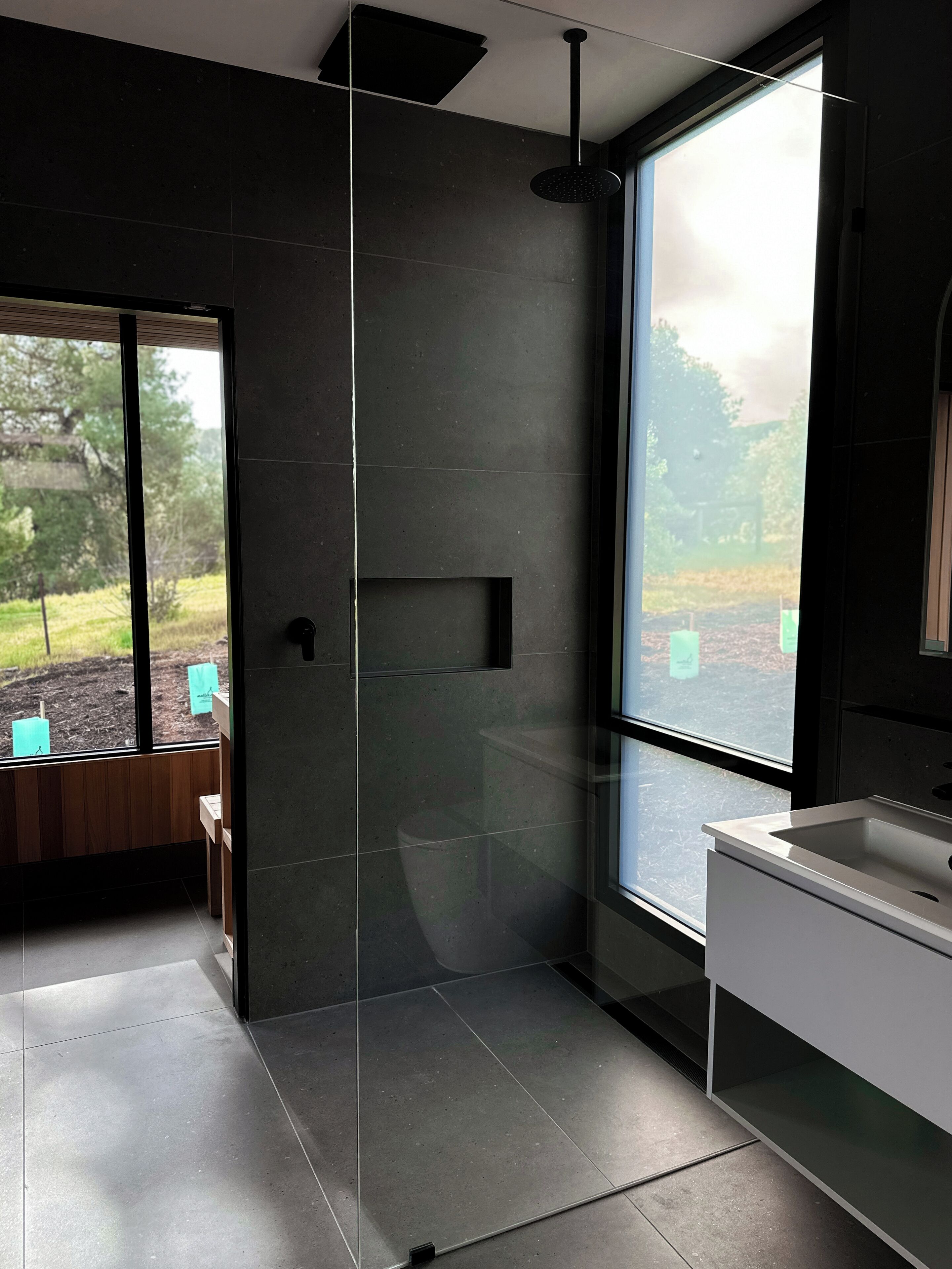 Baita Luxury, 1 letto king, sauna | Doccia