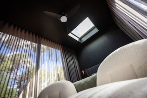 Luxury Cabin, 1 King Bed, Sauna