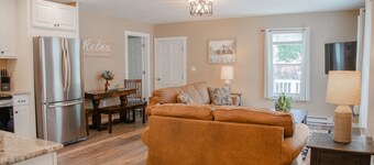 Cozy Waterfall Oasis + Firepit