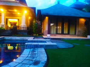 Pool - 3Bedroom Villa Queen With Stunning Rice Field (Gianyar)