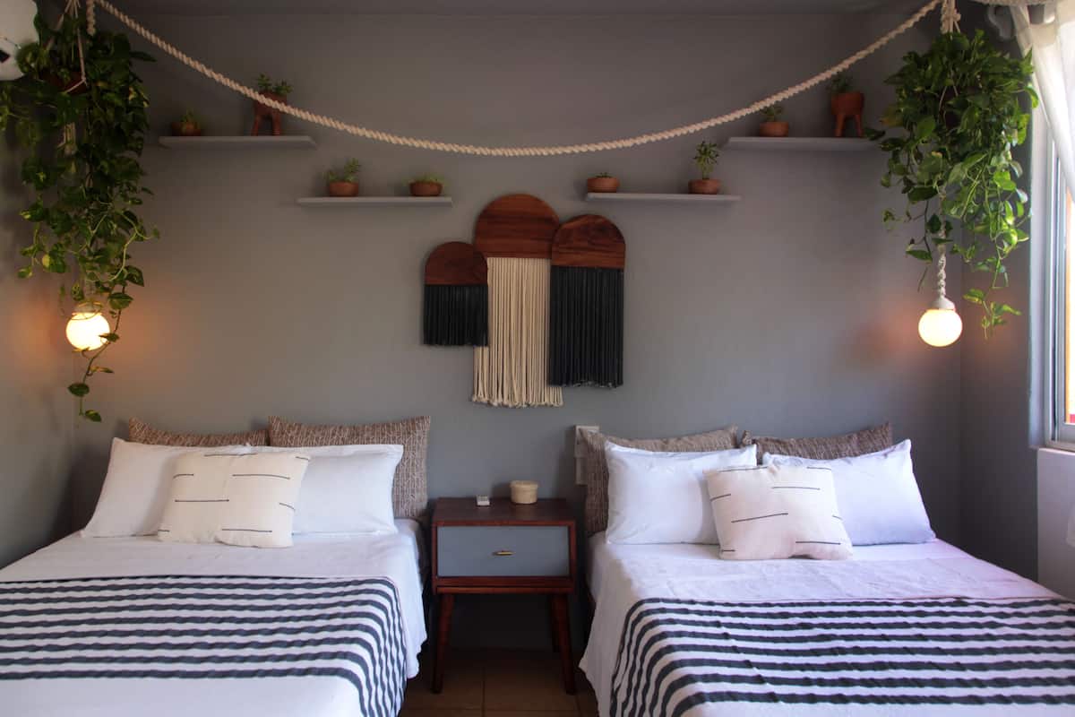 Basic Twin Room, 2 Double Beds