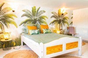 4 chambres, fer et planche à repasser, Wi-Fi gratuit, draps fournis