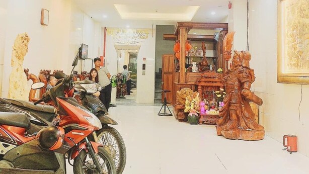 Meja sambut tetamu