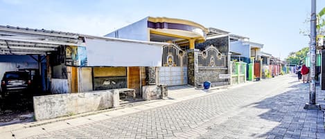 Voorkant van accommodatie