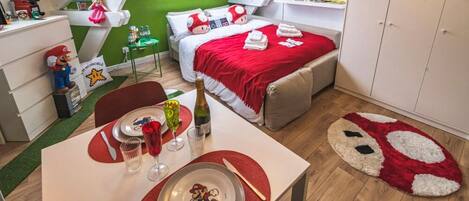 1 Schlafzimmer, Bügeleisen/Bügelbrett, kostenloses WLAN, Bettwäsche