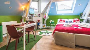 1 bedroom, iron/ironing board, free WiFi, bed sheets