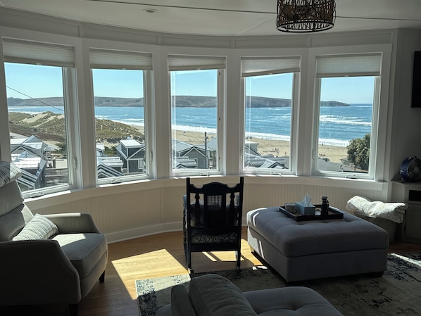 Smart TV, fireplace, books - Unobstructed ocean views in a cozy setting (Dillon Beach)