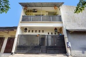 Fassade der Unterkunft