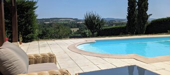 Large House With Private Pool and Valley View