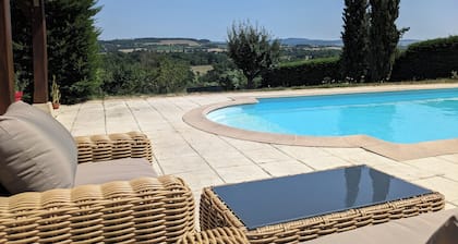 Large House With Private Pool and Valley View