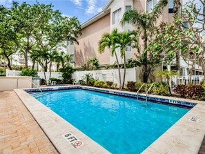 Pool - Bayway Shores 303 - Waterfront Condo (CLEARWATER BEACH)