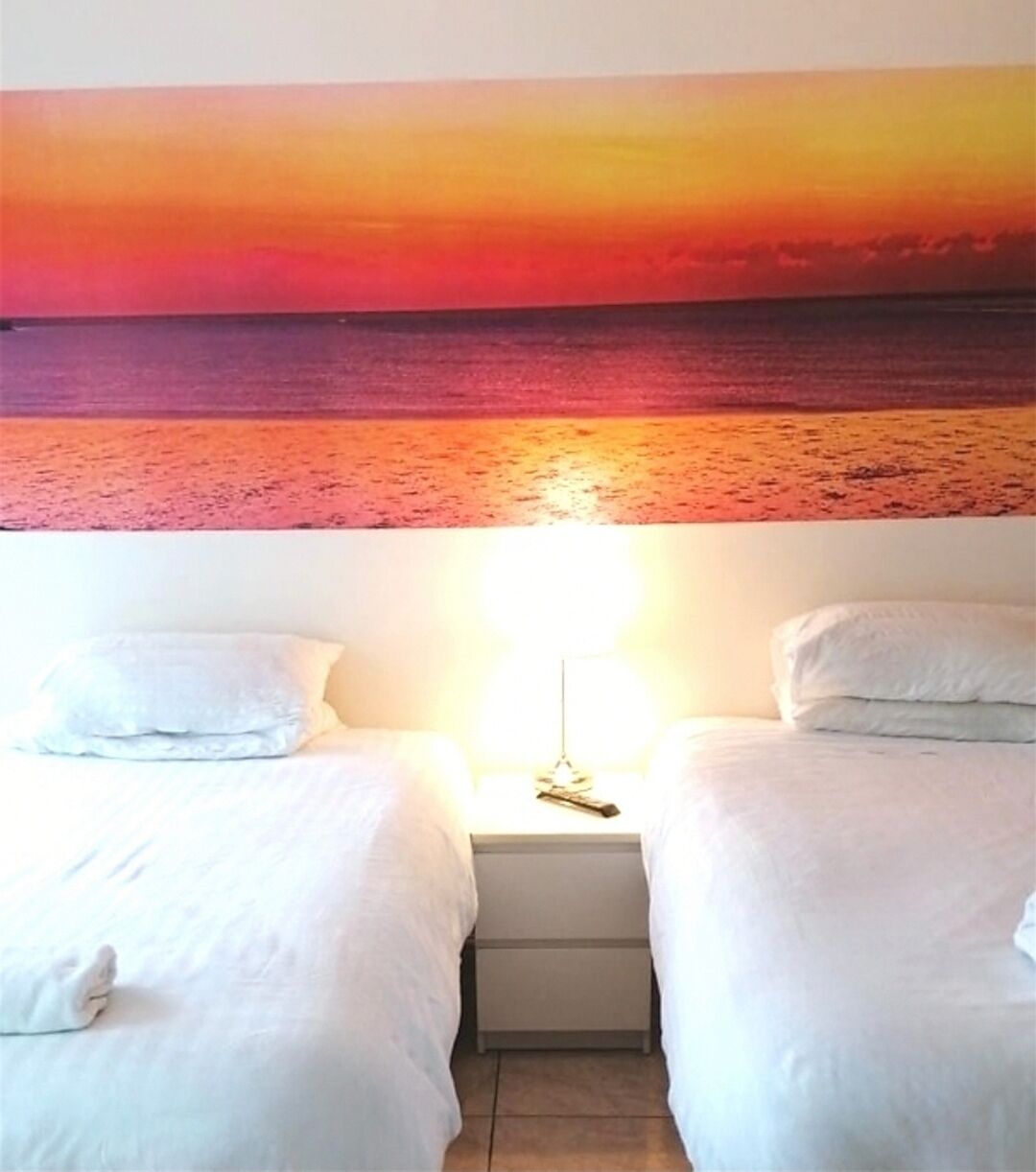 2 chambres, fer et planche à repasser, Wi-Fi, draps fournis