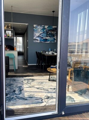 Dining - Stylisch,modernes Hausboot Meerwaterheart (Heeg)