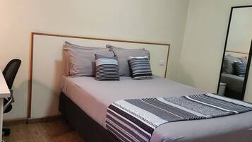 3 Schlafzimmer, individuell dekoriert, individuell eingerichtet