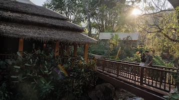 Facciata della struttura