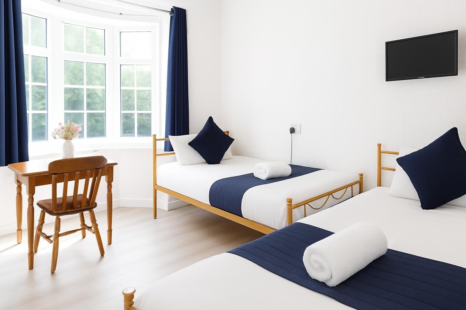 Deluxe Twin Room | Iron/ironing board, free WiFi