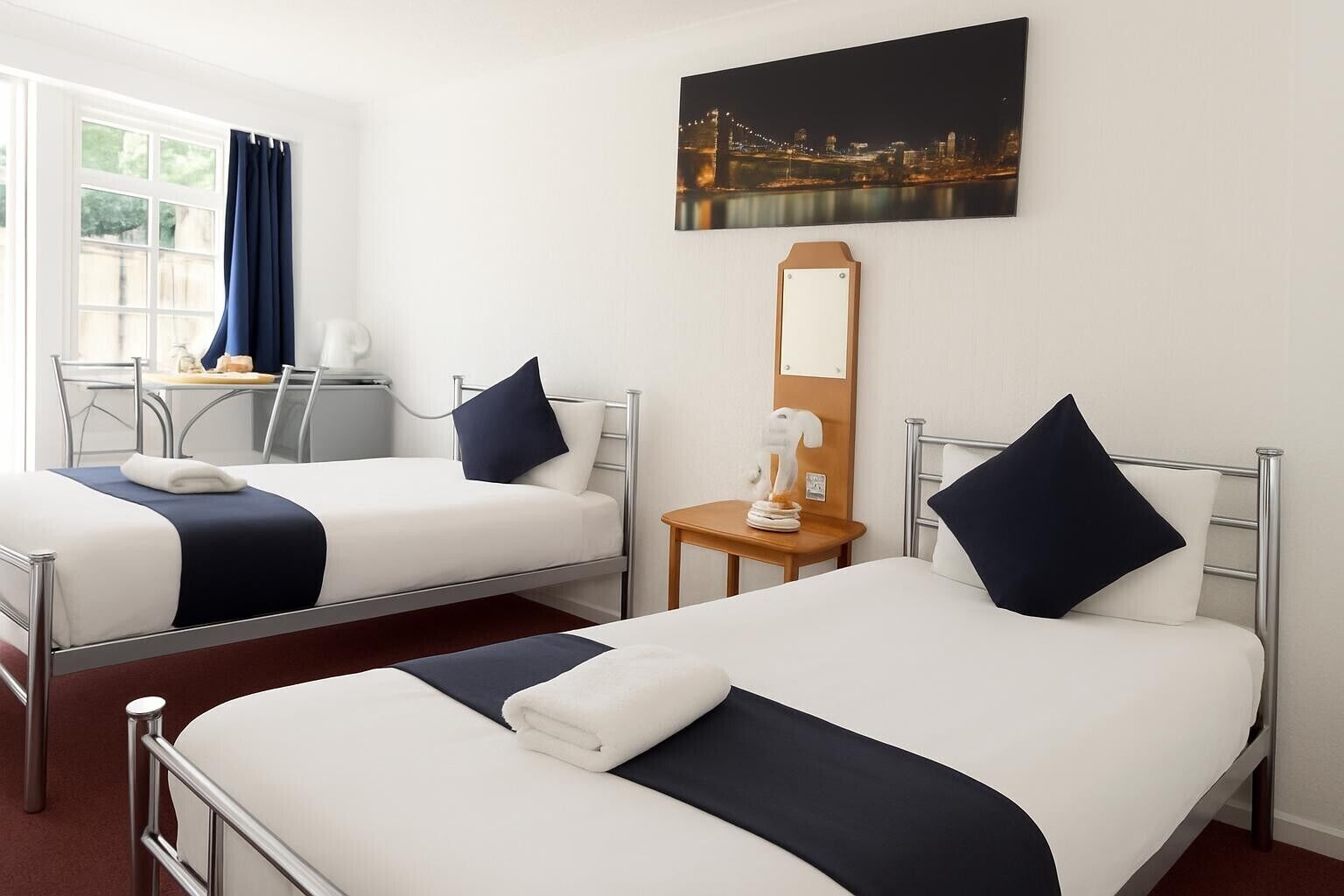 Standard Twin Room | Iron/ironing board, free WiFi