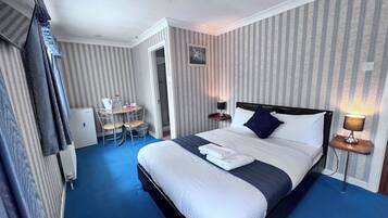 Desk, iron/ironing board, free WiFi