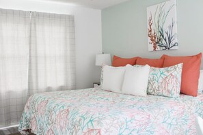 1 غرفة نوم ومكتب وواي فاي وملاءات أسرّة