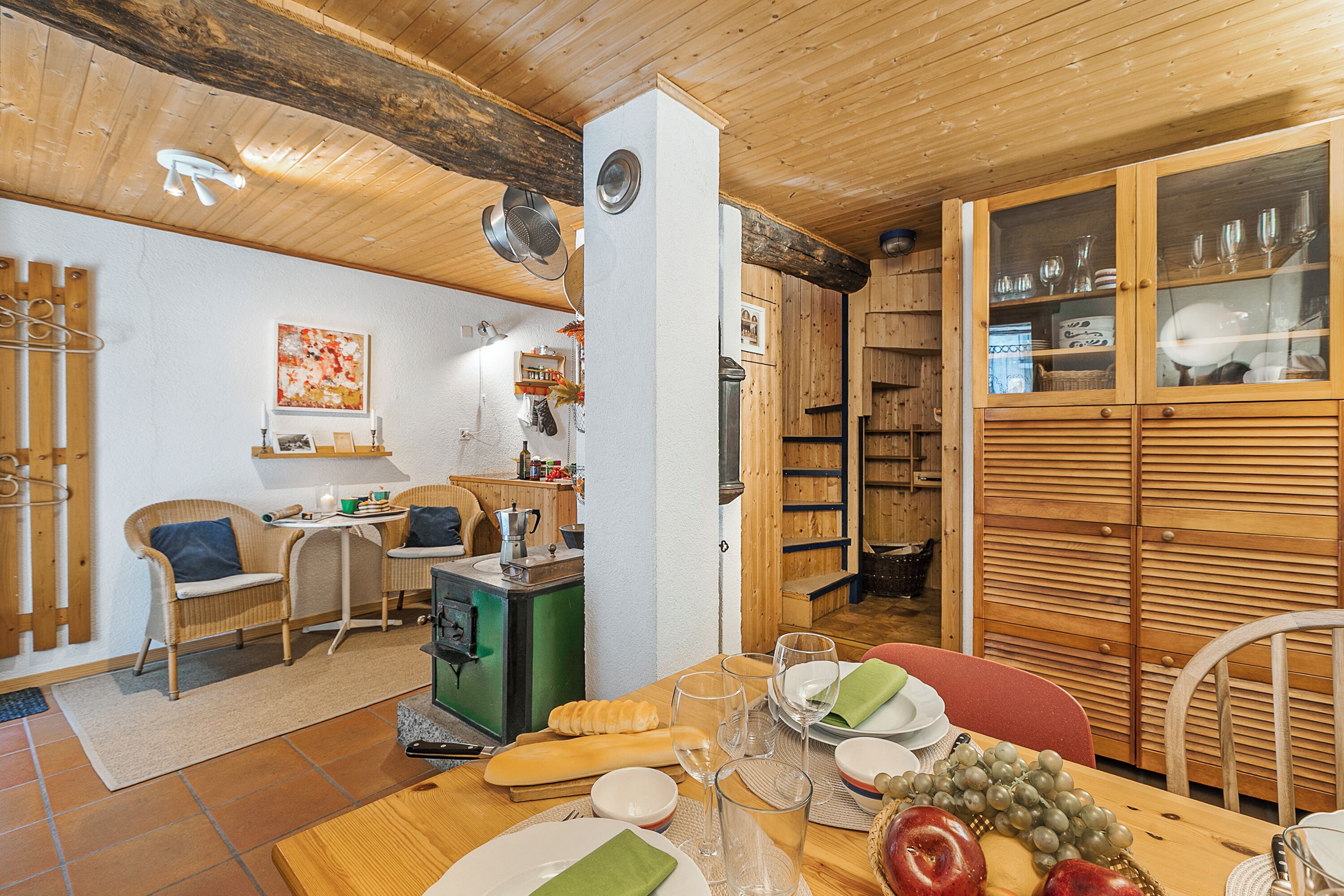 Family House, Multiple Bedrooms (Rustico Stock with free WiFi) | Dining