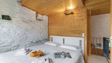Rumah Keluarga, beberapa kamar (Rustico Stock with free WiFi) | 2 kamar tidur, Wi-Fi gratis, dan seprai linen