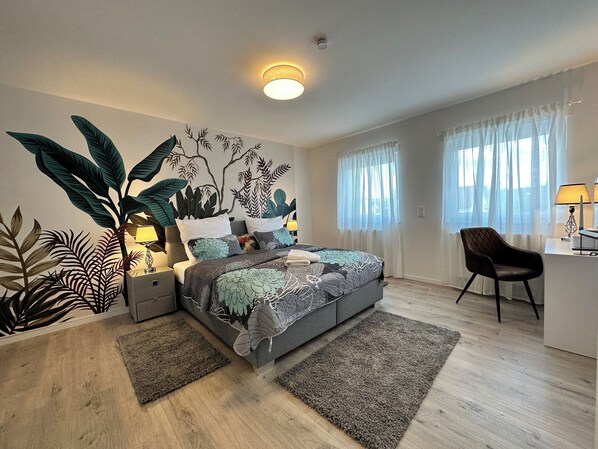 3 bedrooms, in-room safe, desk, iron/ironing board - Mein Apartment -forest View, bis 10 Personen (Bad Kreuznach)