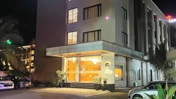 Façade de l’hébergement