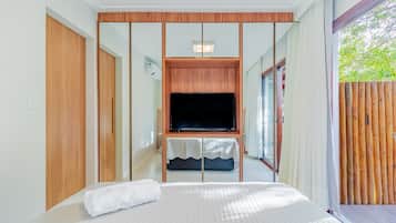Apartamento | 1 quarto, cortinas blackout, ferros/tábuas de passar roupa
