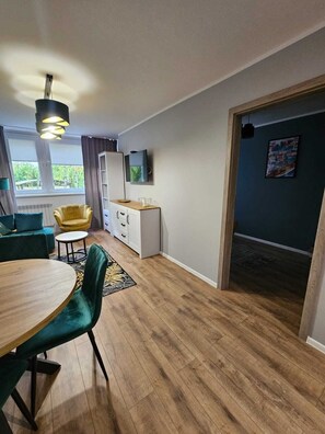 Deluxe Apartment | Living area - Apartament Verde (Torun)
