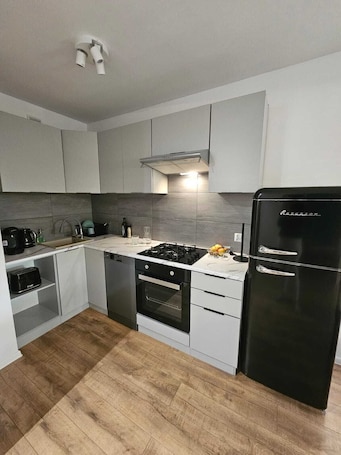 Deluxe Apartment | Private kitchen | Electric kettle