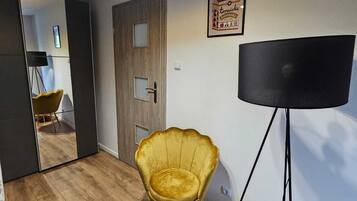 Căn hộ Deluxe | 1 phòng ngủ, bàn ủi/dụng cụ ủi quần áo