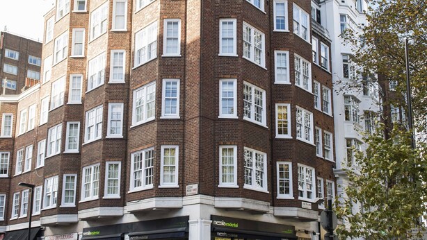 Front of property - Strathmore Court (London)