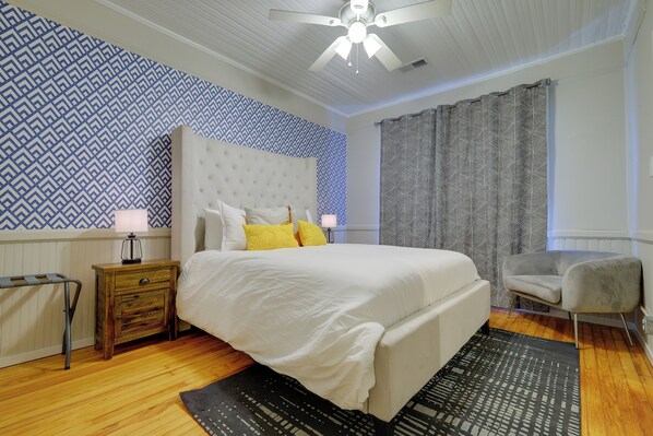 1 室のベッドルーム、アイロン / アイロン台、インターネット、ベッドシーツ