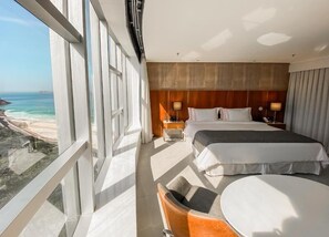 Sábanas de algodón egipcio, ropa de cama de alta calidad y minibar