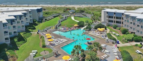 Apartment, 2 Schlafzimmer | Pool | Innenpool, Außenpool