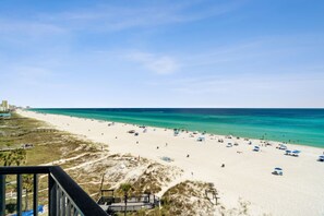Aan het strand