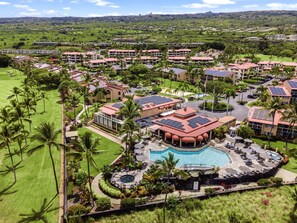 Exterior - 5-STAR KONA COAST RESORT 2 bedr/2 bath Top Floor, AC,  GORGEOUS Unit#10-301! (Kailua Kona)