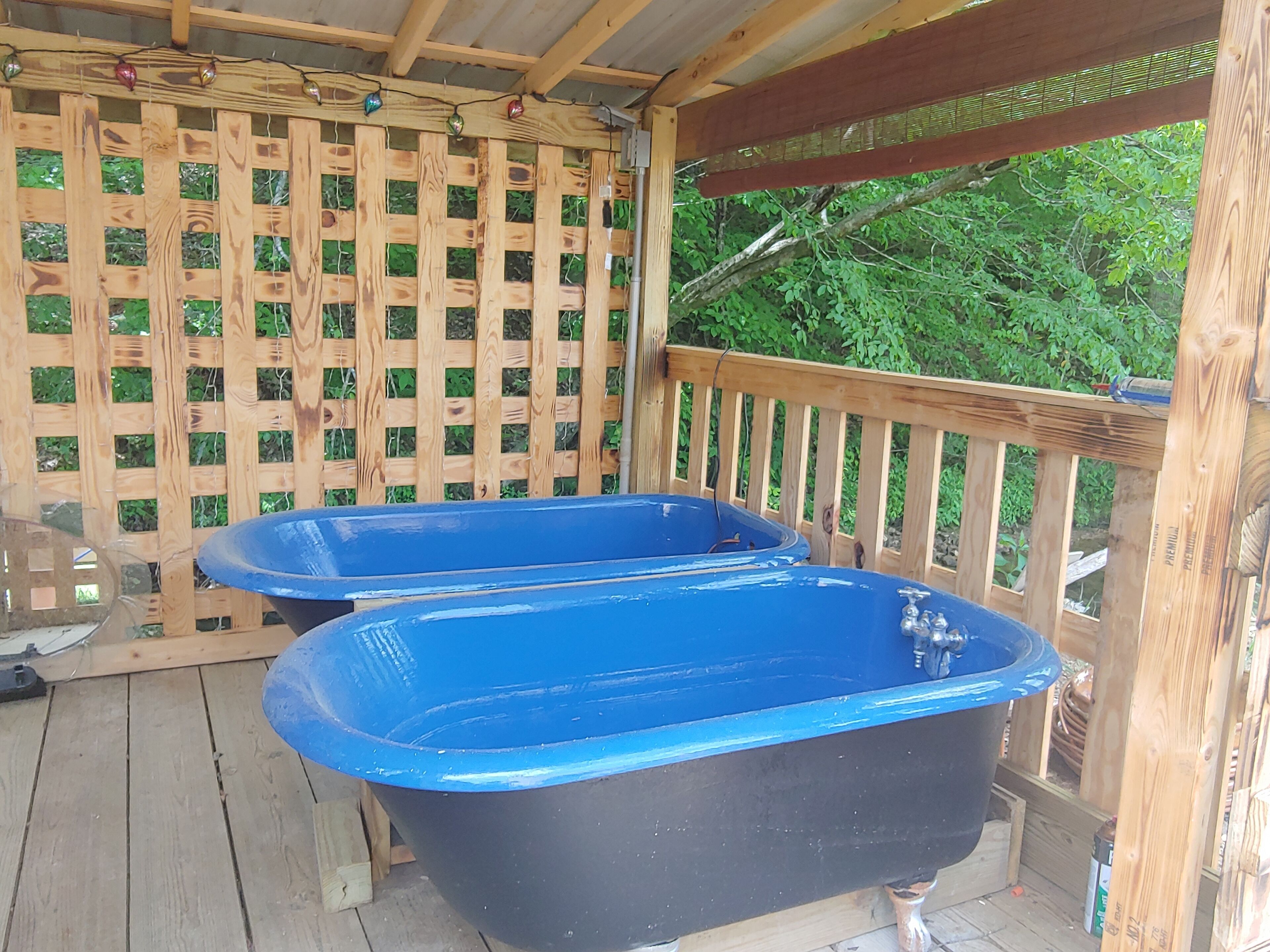 Bain à remous extérieur