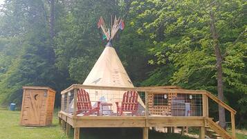 Enceinte de l’hébergement