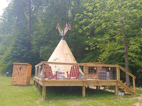 Teepee Glamping, get back to Nature