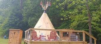 Teepee Glamping, get back to Nature