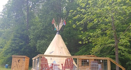 Teepee Glamping, get back to Nature