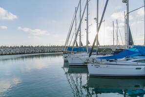 Leilighet | Utsikt mot strand/hav