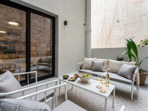 Studio, Terrasse, Stadtblick | Balkon