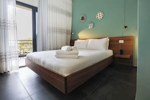 Business Room, 1 Queen Bed with Sofa bed, Balcony | 1 bedroom, desk, laptop workspace, soundproofing - Domus Carmel Hotel (Haifa)
