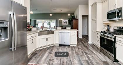 St. Johns. Spacious Designer Home w Private Lanai, Porcelain Tile throughout.