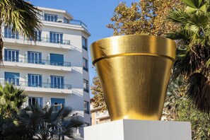 Façade de l’hébergement